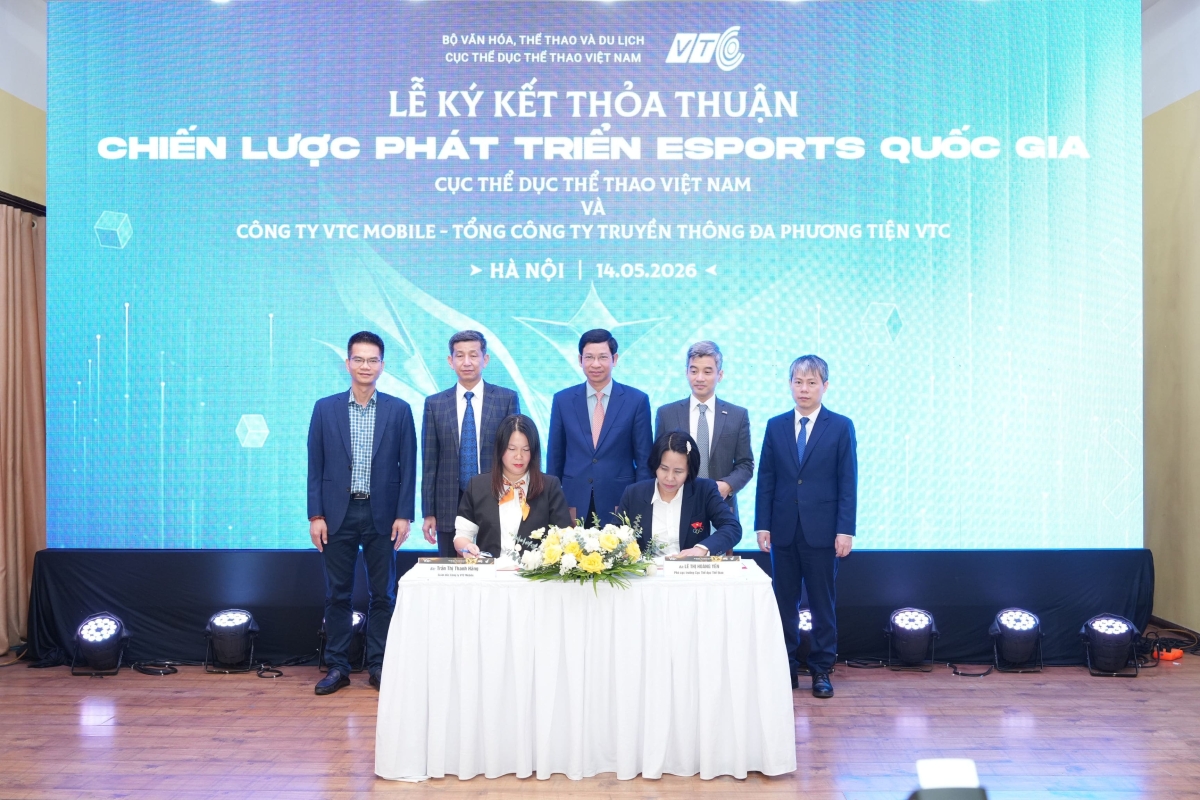 Lễ ký kết thỏa thuận chiến lược phát triển Esports quốc gia