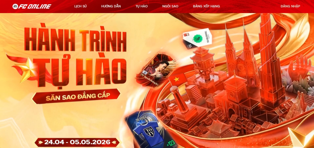 Sự kiện miễn phí siêu hấp dẫn Hành Trình Tự Hào – Săn Sao Đẳng Cấp