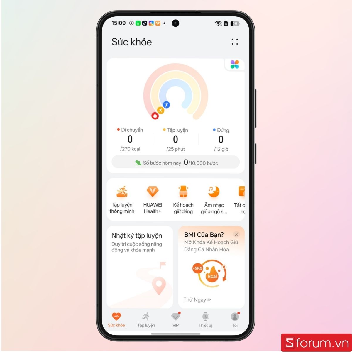 Giao diện chính của ứng dụng