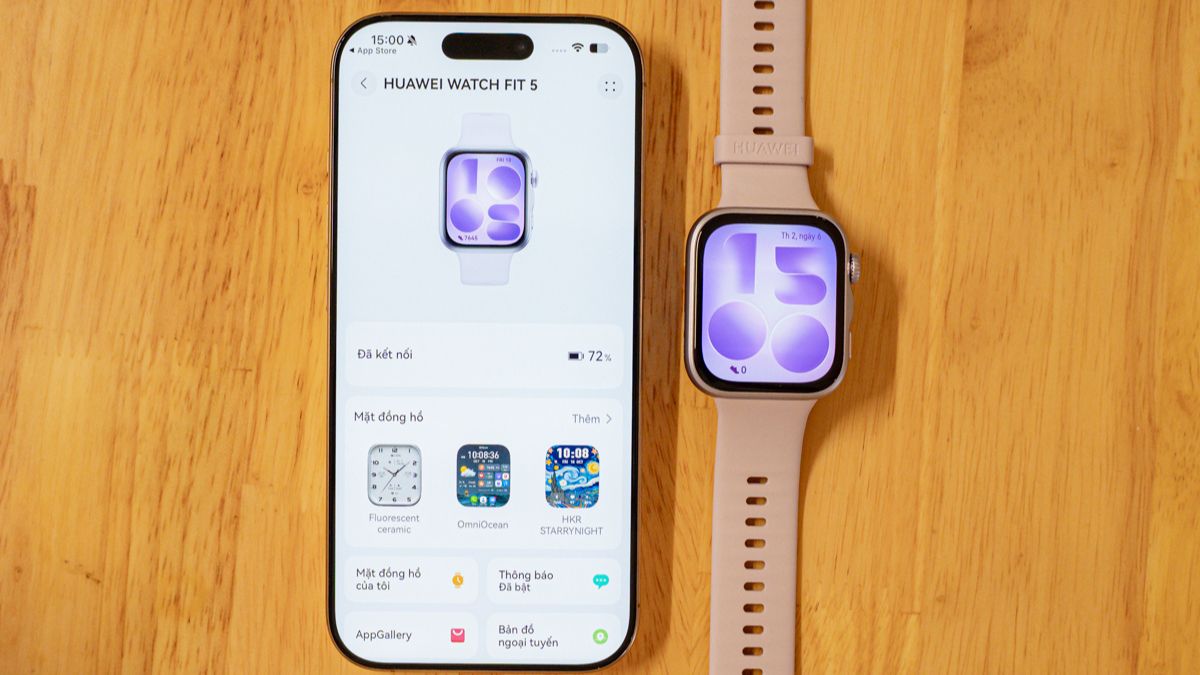 Hướng dẫn kết nối Huawei Watch Fit 5 với điện thoại chi tiết cho người mới Hướng dẫn kết nối Huawei Watch Fit 5 với điện thoại chi tiết cho người mới