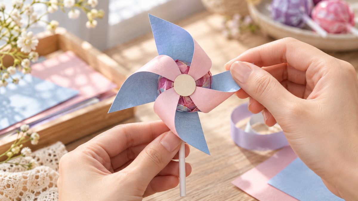 Kinh nghiệm để làm chong chóng kẹo mút đẹp nhất
