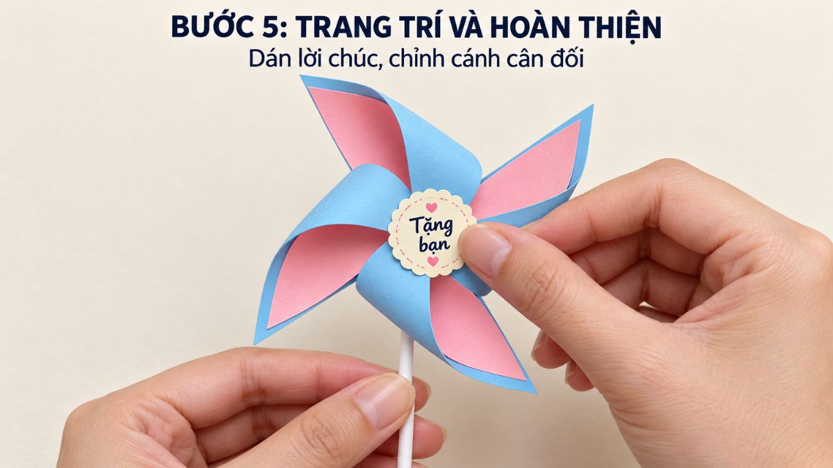 Bắt đầu trang trí và để lại lời nhắn