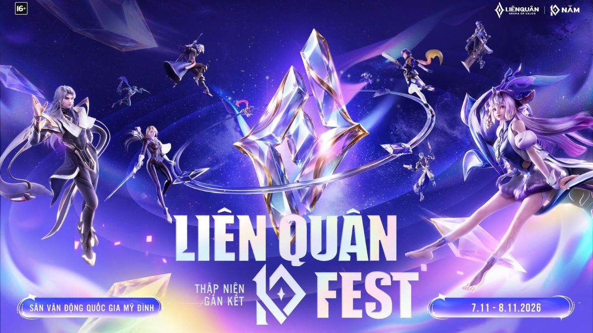 Hướng dẫn mua vé Liên Quân 10 Fest chi tiết dành cho người chơi