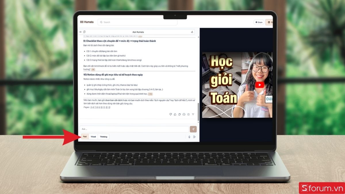 Ba chế độ nghiên cứu khác nhau của Humata