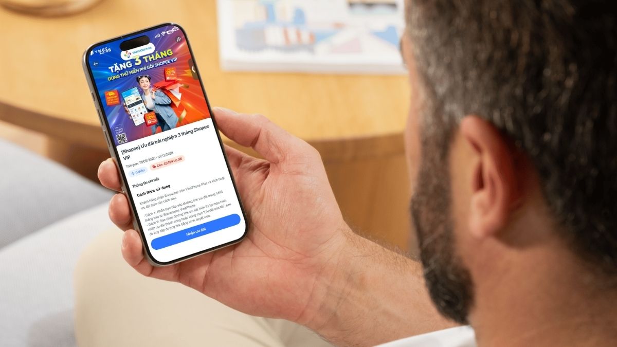 Điều kiện nhận 3 tháng Shopee VIP từ Vinaphone