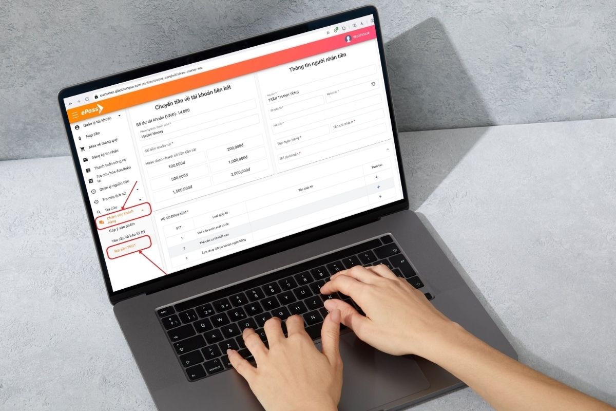 Những điều cần lưu ý khi rút tiền ePass