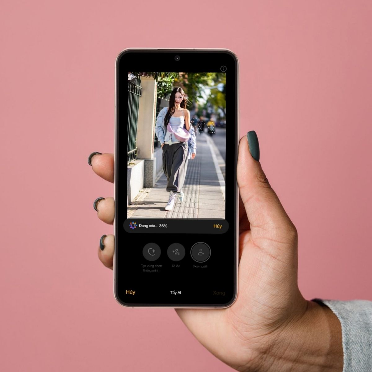 Chờ AI xóa vật thể