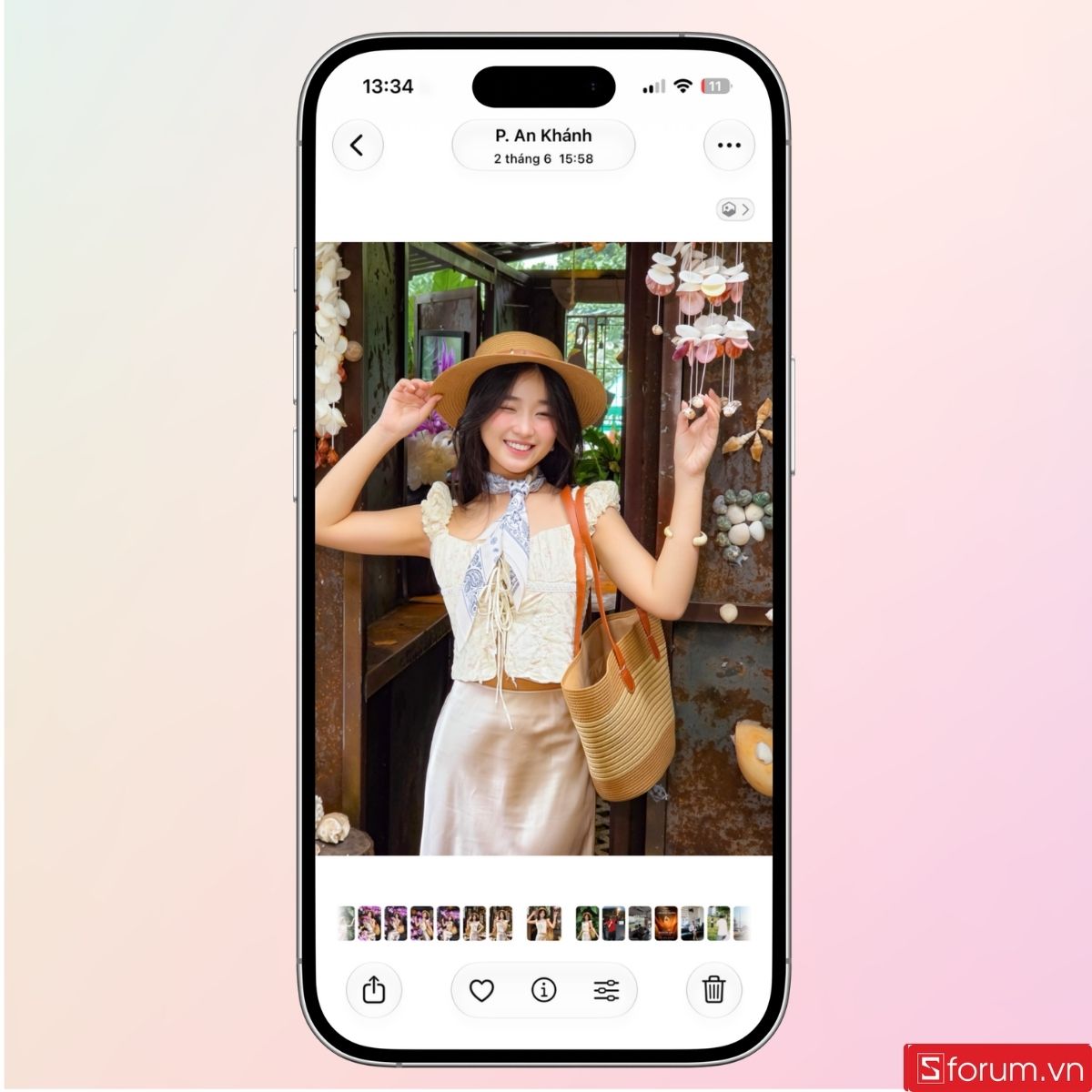 Chọn một ảnh bạn muốn chỉnh sửa