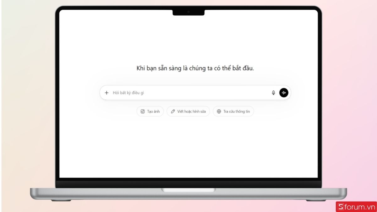 Truy cập vào trang web ChatGPT