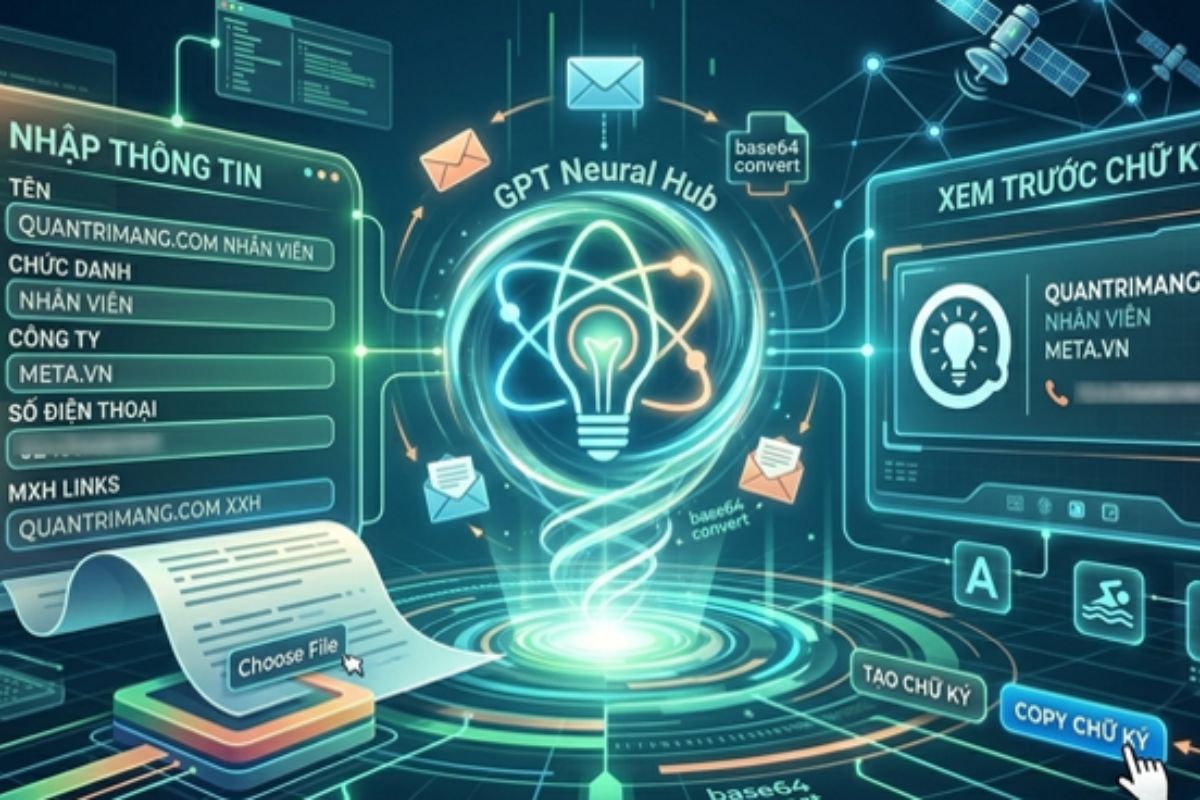 vai trò khi tạo Email Signature Generator với ChatGPT