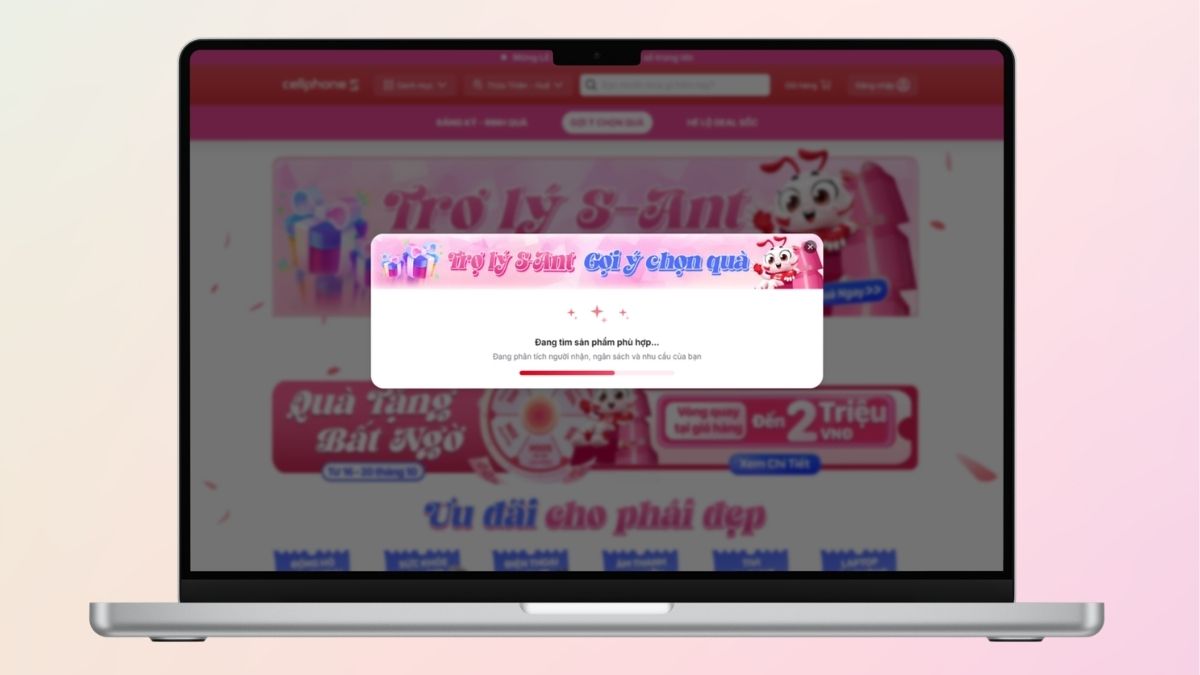 Chờ AI xử lý yêu cầu