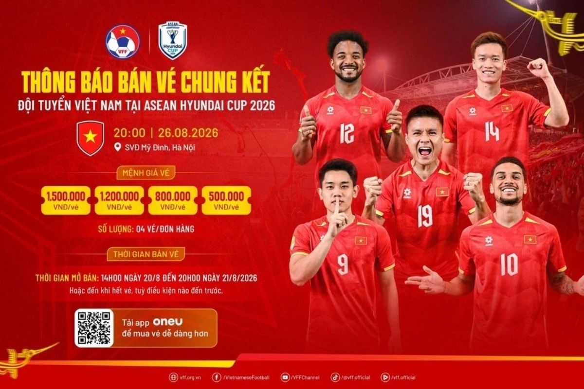 Bạn có thể mua vé xem trực tiếp hoặc xem online đều được