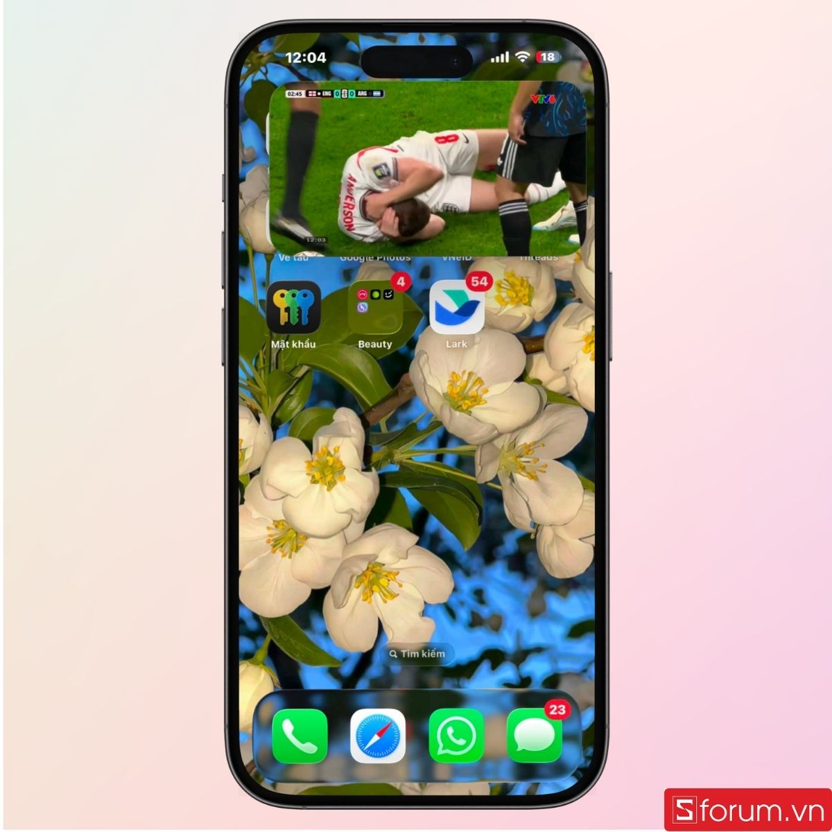Tối ưu chất lượng xem hoặc thu gọn khung xem trên điện thoại