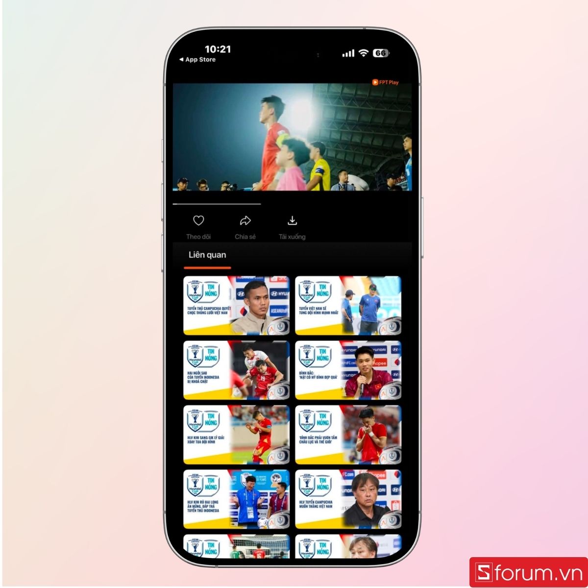 Kiểm tra chất lượng video và bắt đầu xem