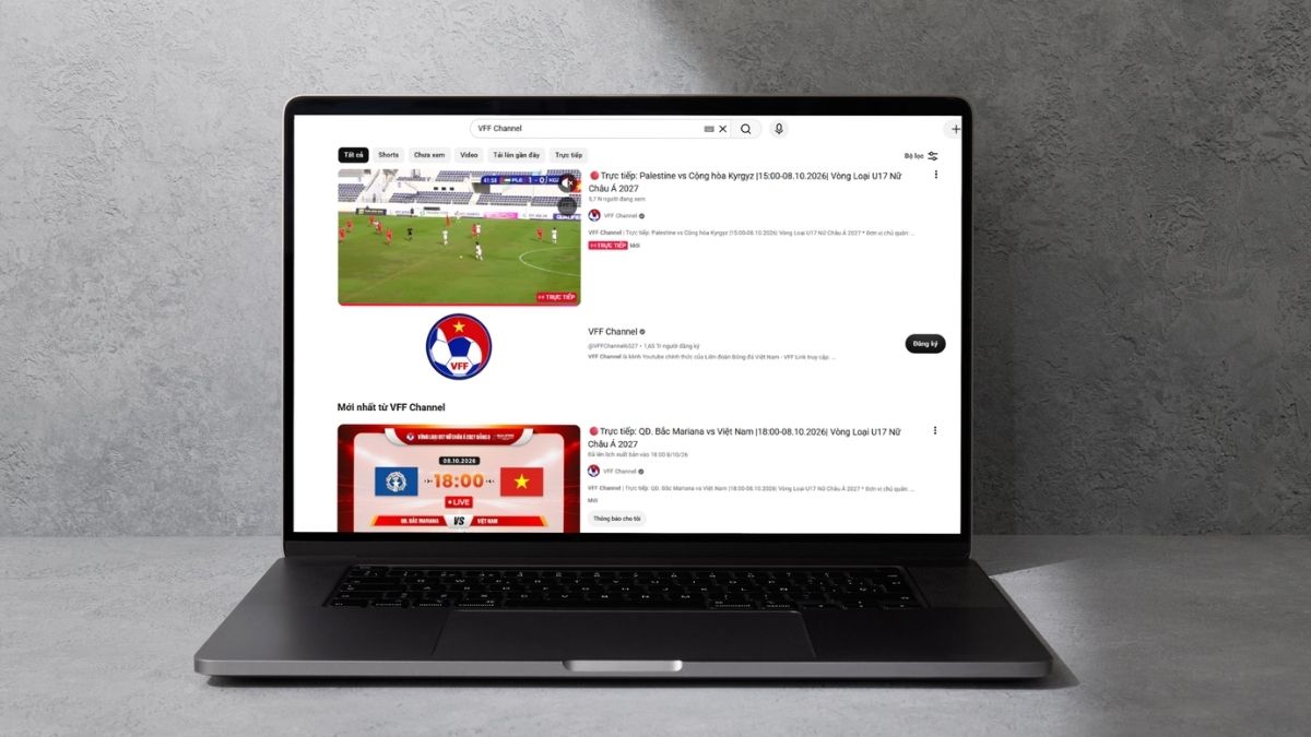 Tìm kiếm trang VFF Channel