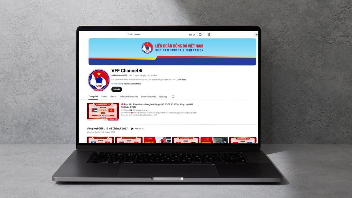 Mở trang VFF Channel