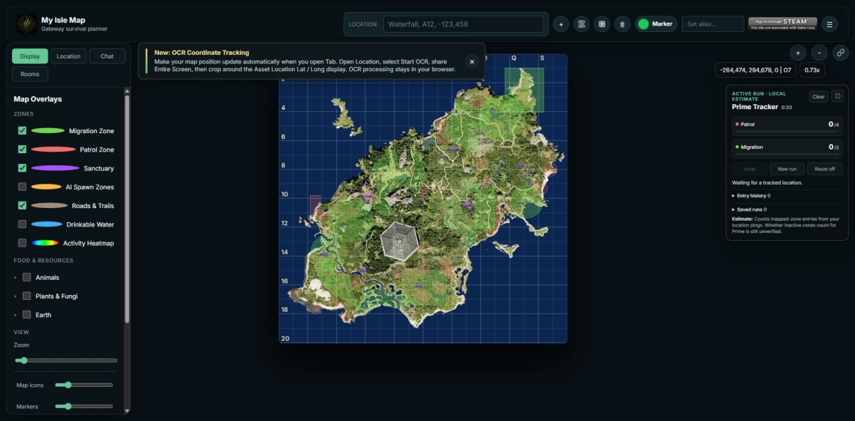 Hướng dẫn tận dụng The Isle map hiệu quả nhất