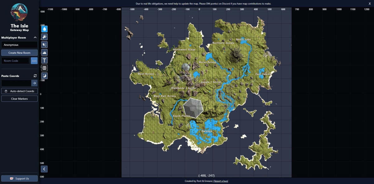 Tìm hiểu chi tiết về The Isle map