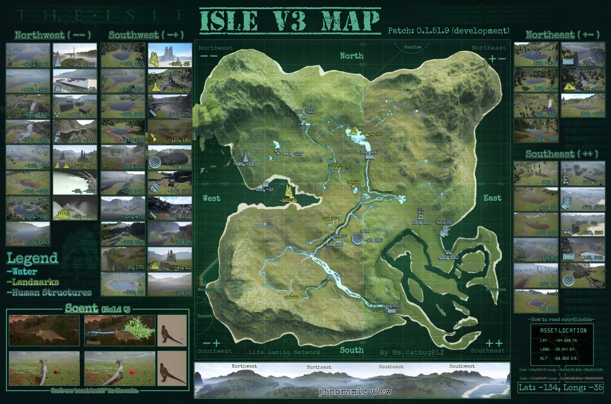 Những tip giúp bạn ghi nhớ The Isle map nhanh