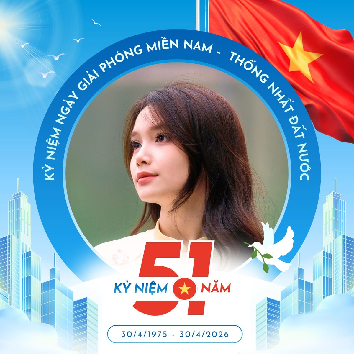 Tìm hiểu chung về khung avatar ngày Giải phóng miền Nam