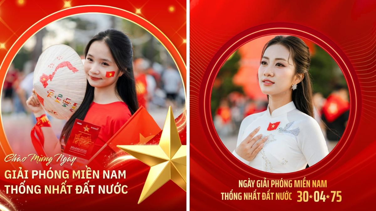 Khung avatar ngày Giải phóng miền Nam đẹp, ý nghĩa và mới nhất 2026