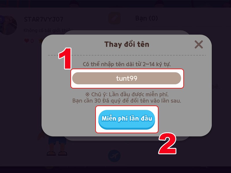 Nhập tên tại đây