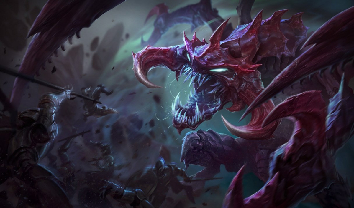 Cho'Gath được tăng nhẹ sát thương cấu rỉa ở giai đoạn đi đường
