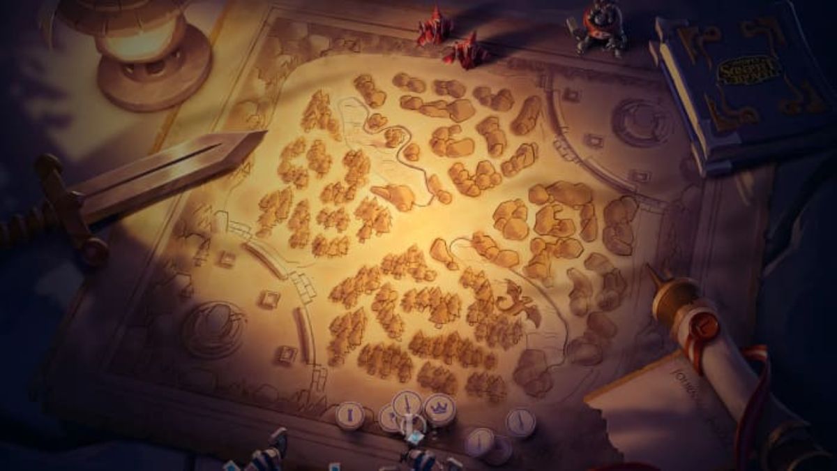 Bản đồ cổ xưa quen thuộc của nhiều game thủ
