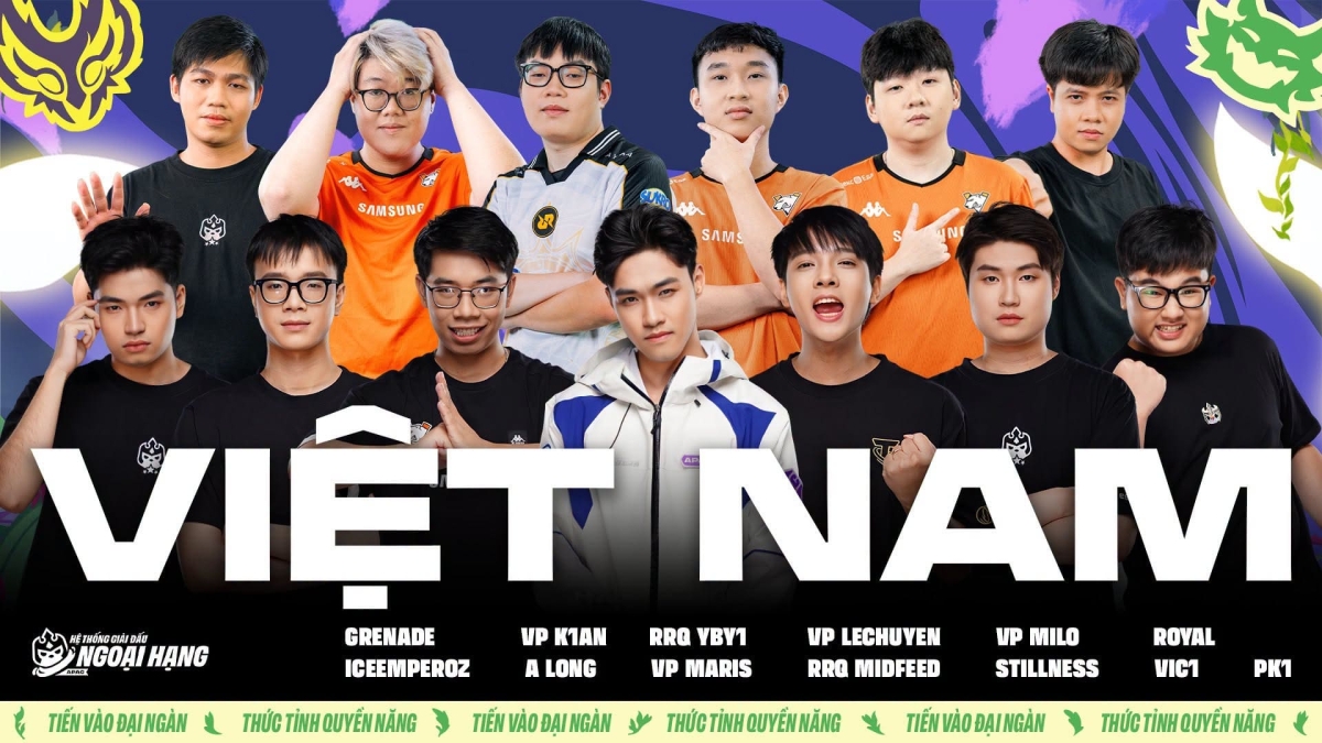 Cộng đồng tuyển thủ Việt Nam tham gia vô cùng sôi nổi
