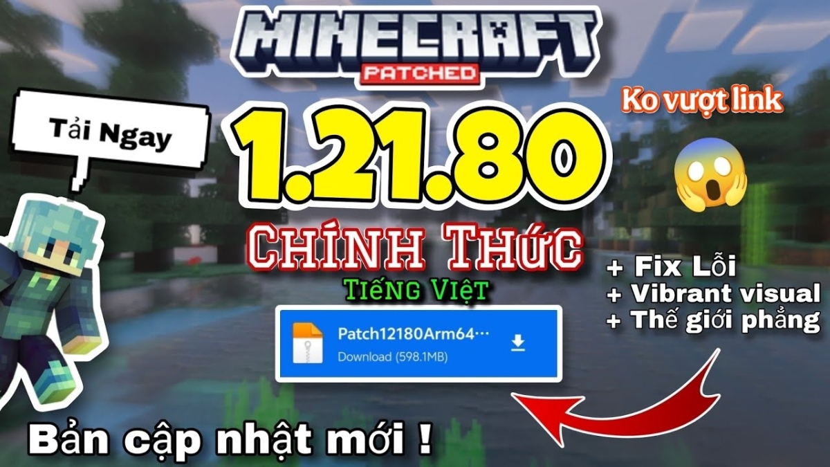 Giới thiệu chung về Minecraft patch 1.21.80