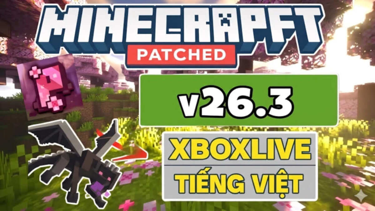 Các bước tải Minecraft v26.3 trên PC