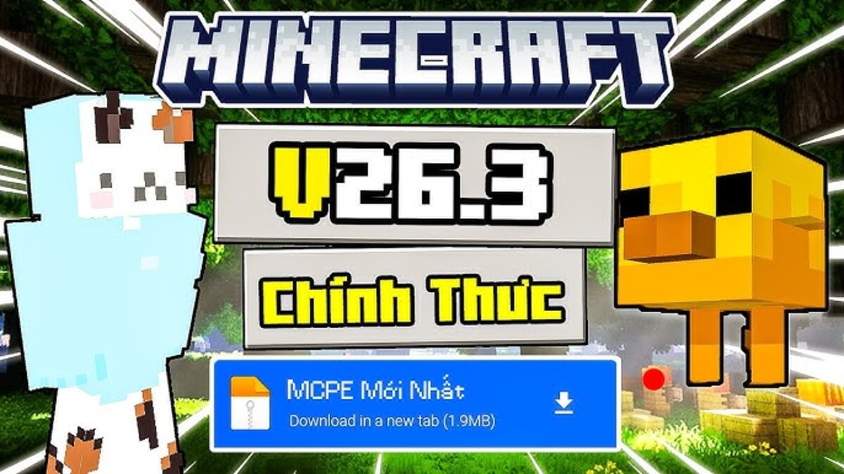 Tổng quan về Minecraft v26.3