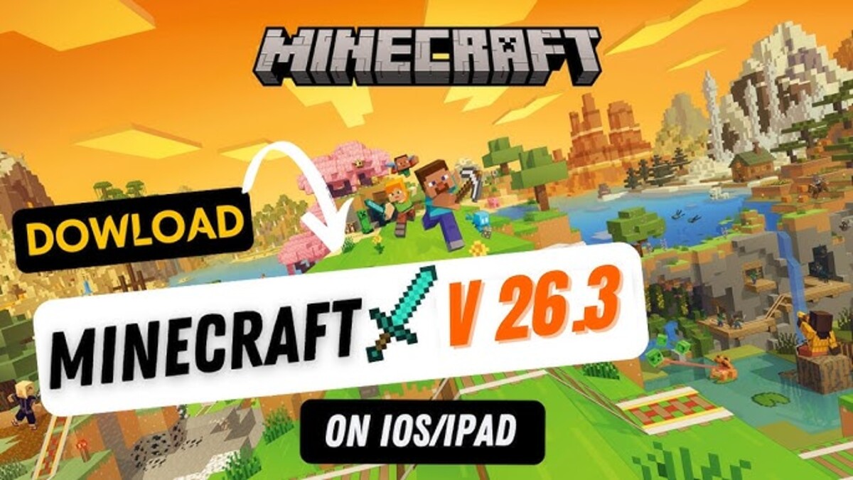 Hướng dẫn tải Minecraft v26.3 trên điện thoại