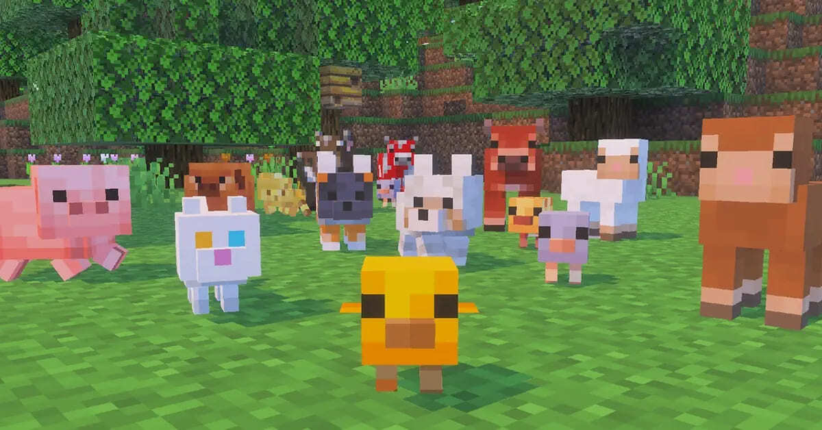 Các thay đổi về Baby Mob trong Minecraft v26.0