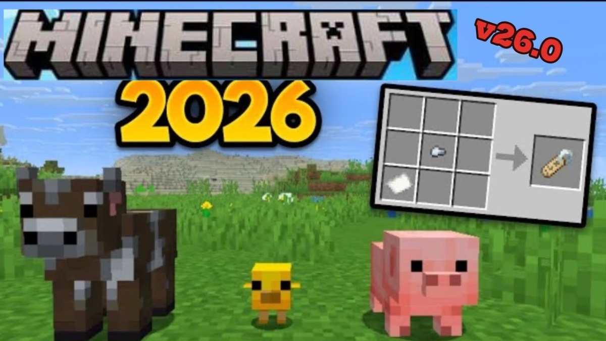 Cách tải Minecraft v26.0 và toàn bộ những tính năng mới hấp dẫn