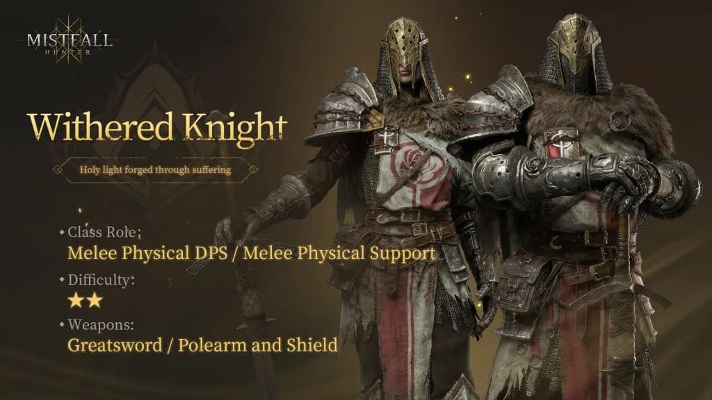 Withered Knight thuộc tier B