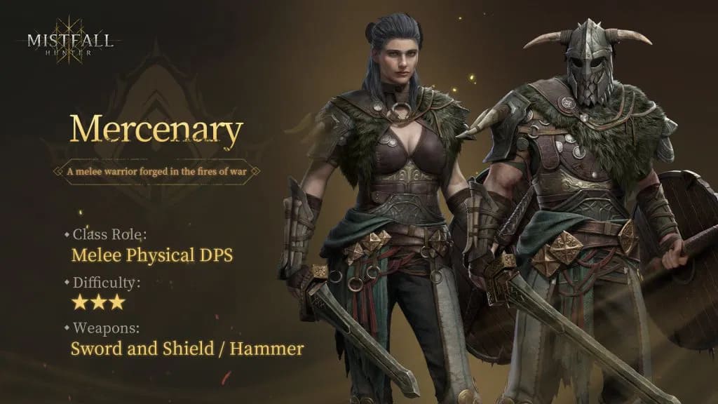 Chiến binh Mercenary thuộc tier A