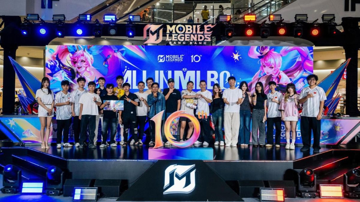 Kỷ niệm 10 năm MLBB: Showmatch All-Star tại AEON Mall Tân Phú