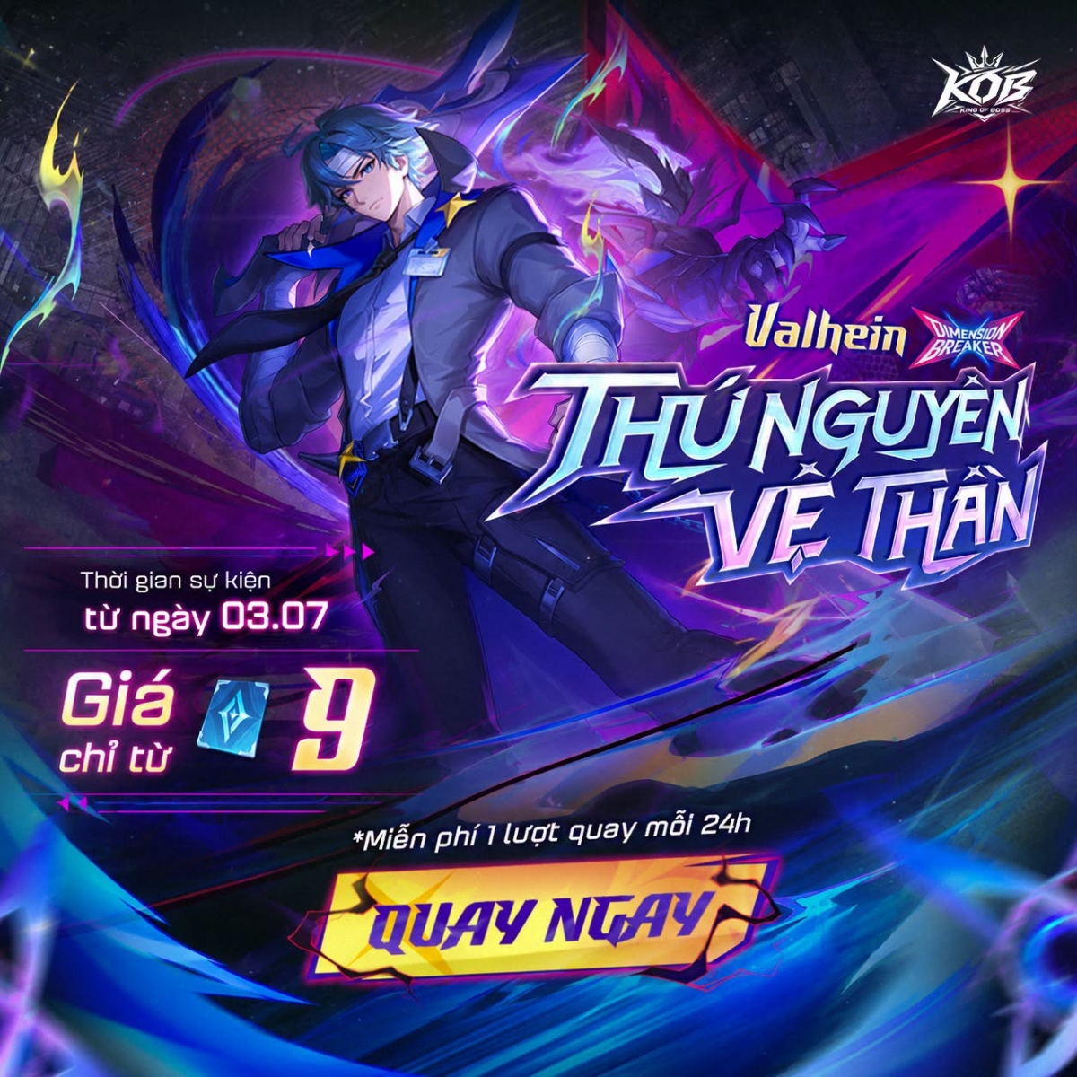 Mở bán lại skin Valhein Thứ Nguyên Vệ Thần