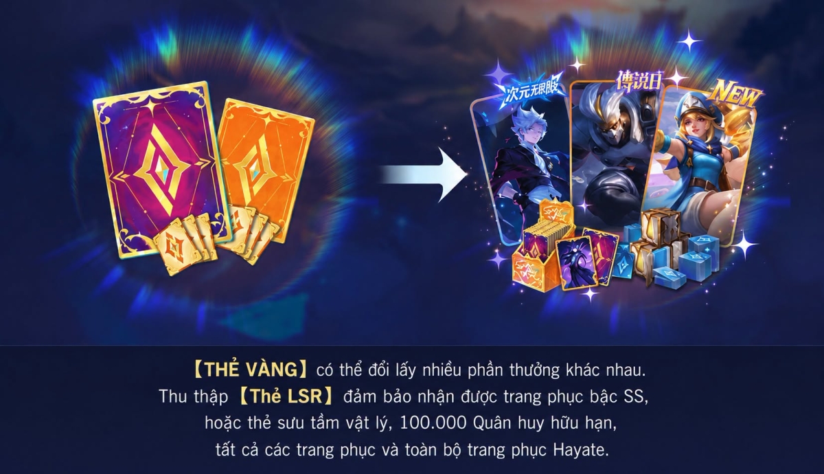 Sự kiện sưu tầm thẻ