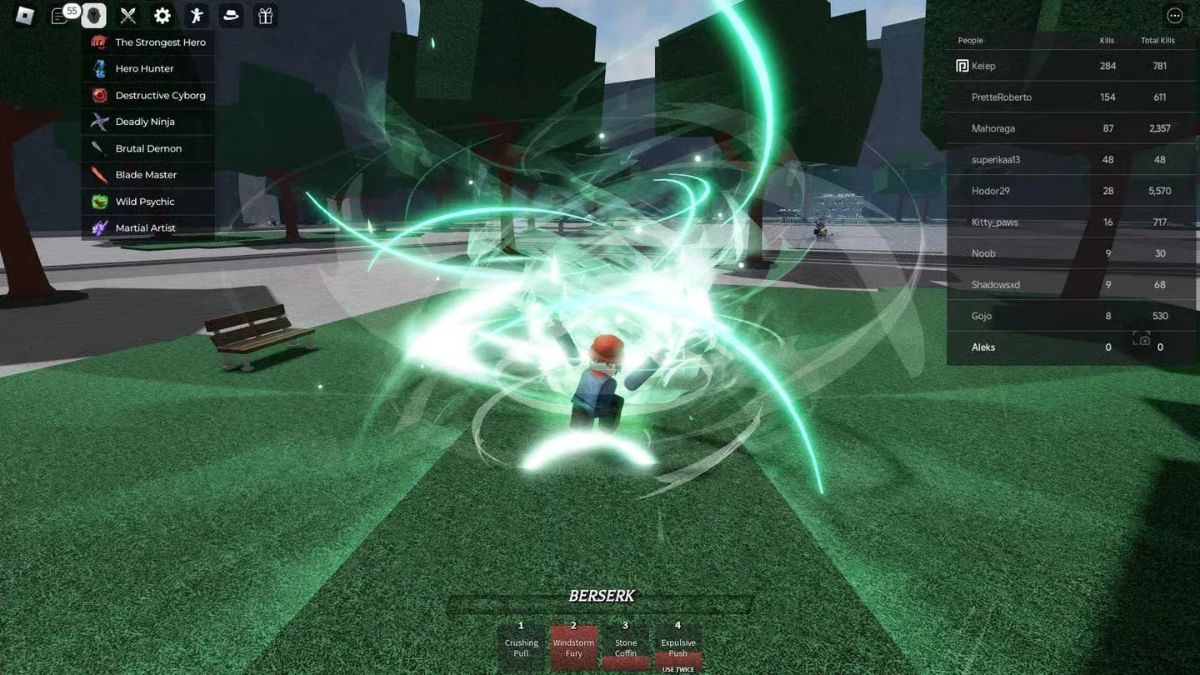 Nhân vật Roblox The Strongest Battlegrounds thuộc tier D