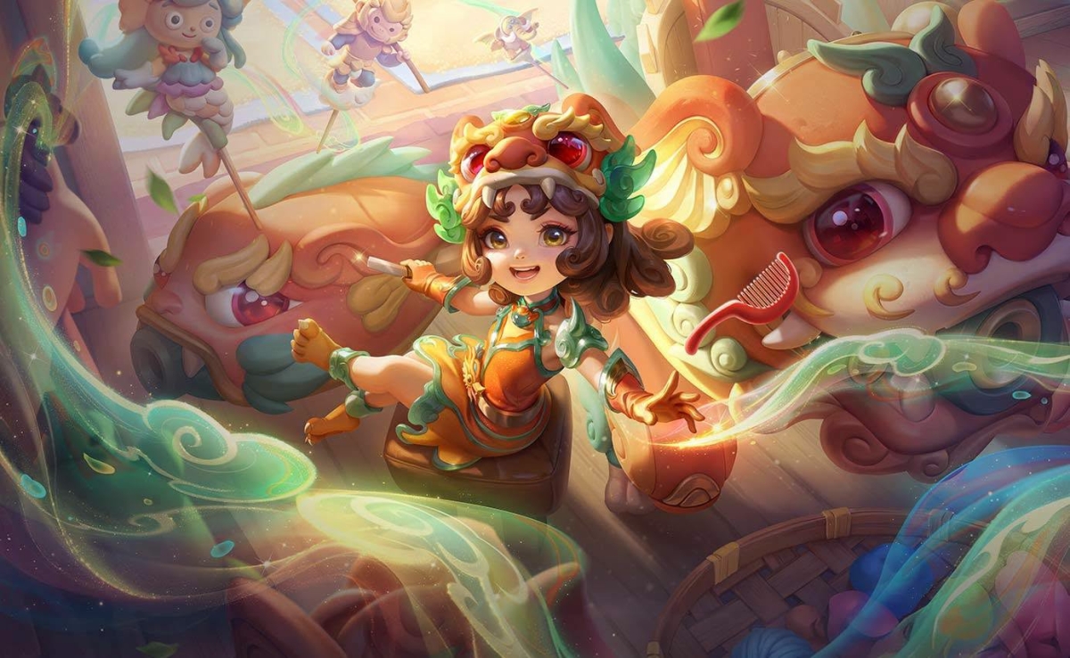 Skin độc quyền Wisp Te Tò He server Việt