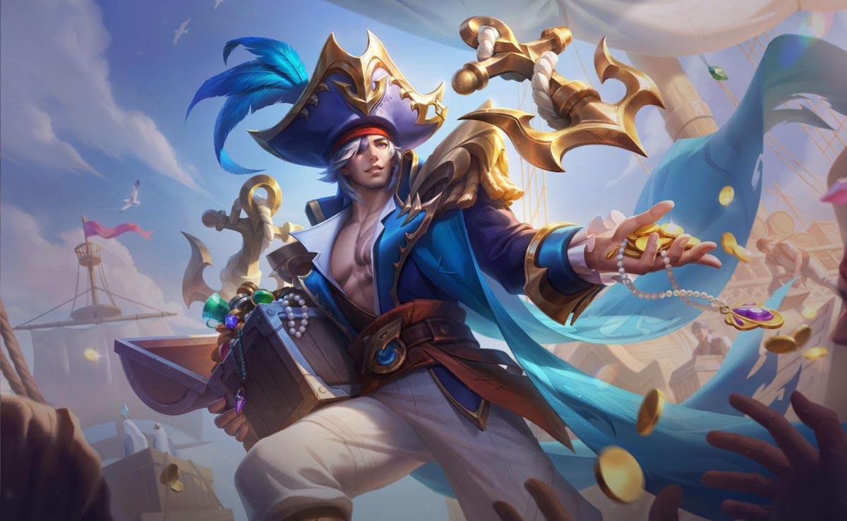 Skin mới của D'Arcy