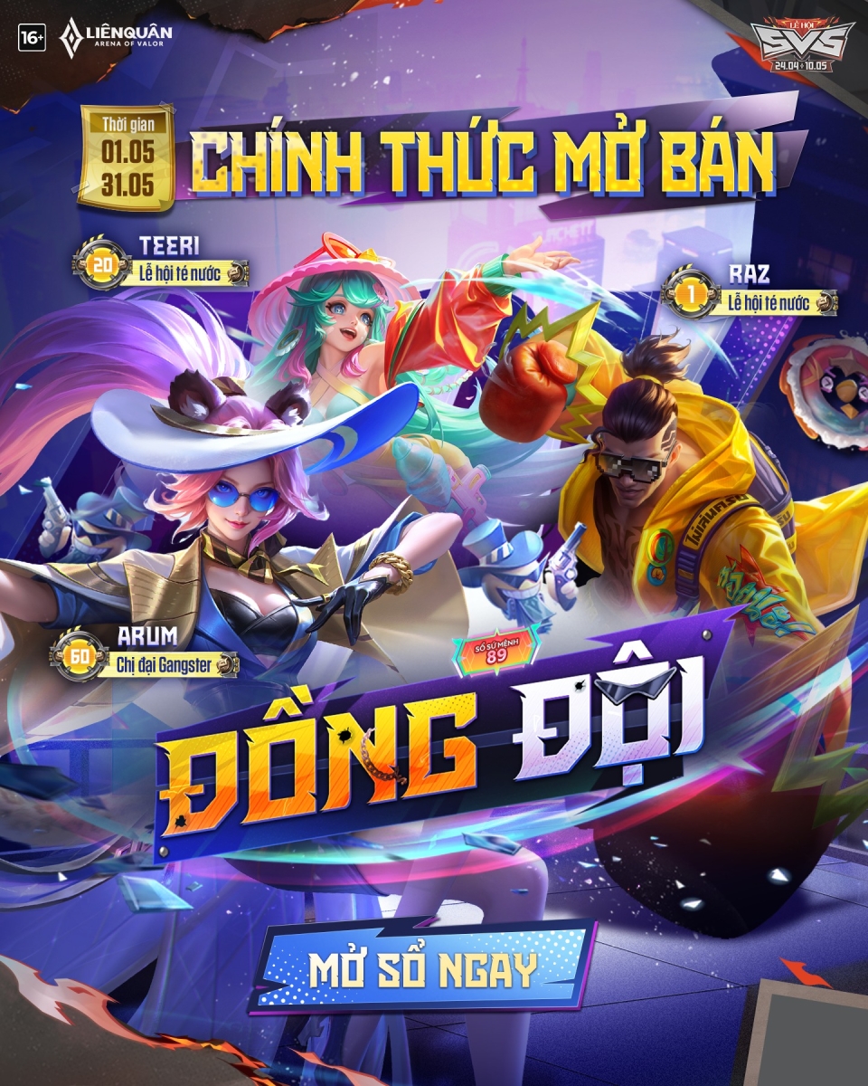 Sổ Sứ Mệnh 89 có chủ đề Đồng Đội