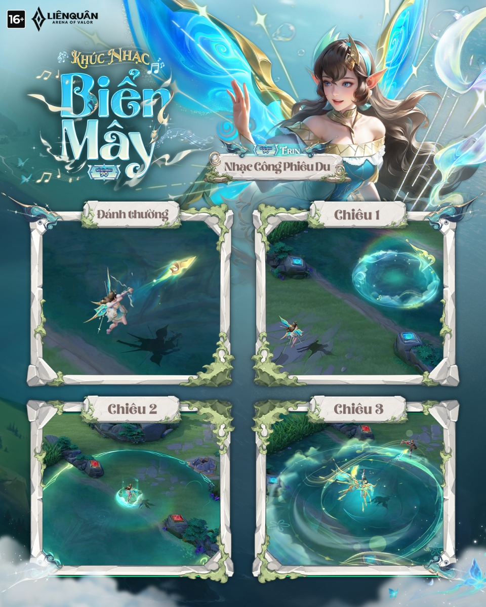 Hiệu ứng chiêu thức skin Erin