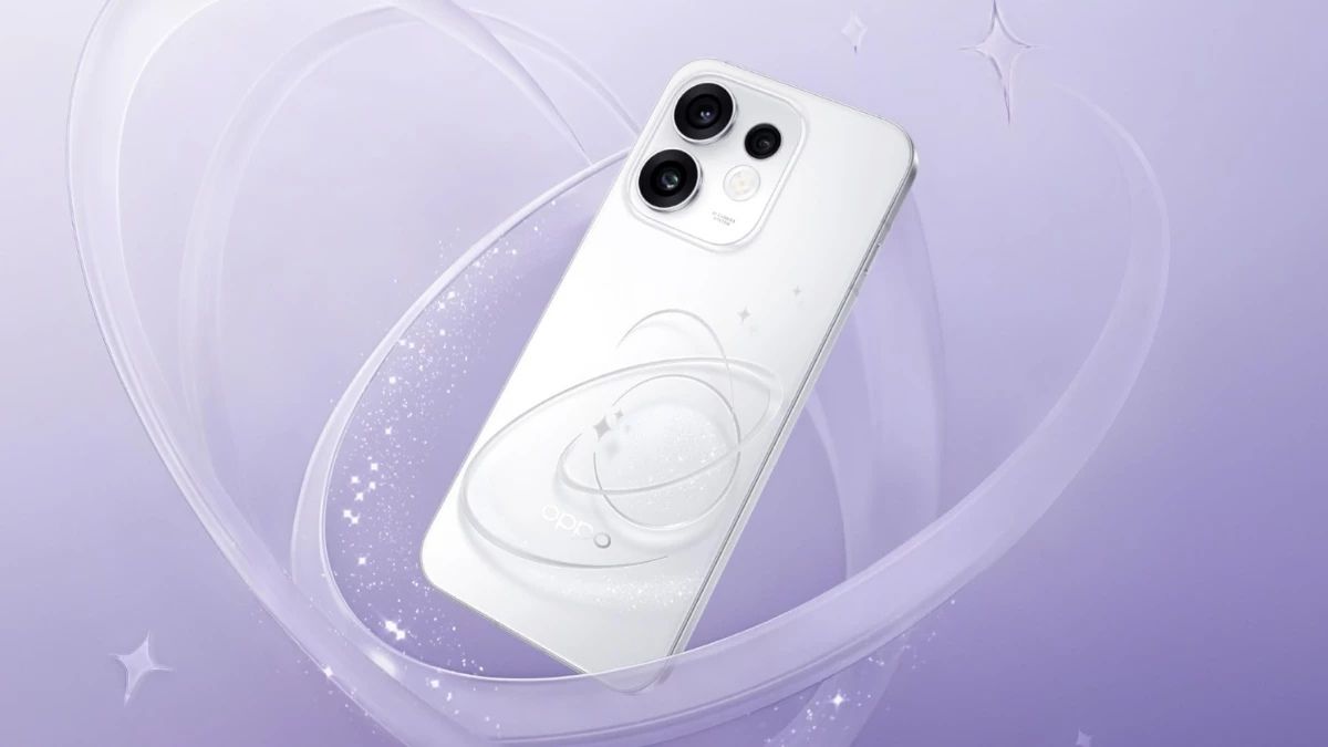 Thiết kế mặt sau của OPPO Reno16 F