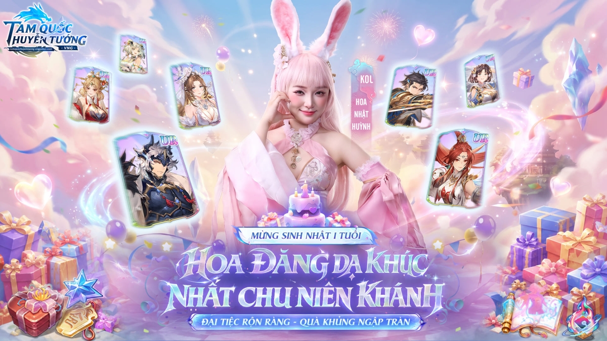 Hoa Nhật Huỳnh sẽ mang đến nhiều món quà sinh nhật bất ngờ