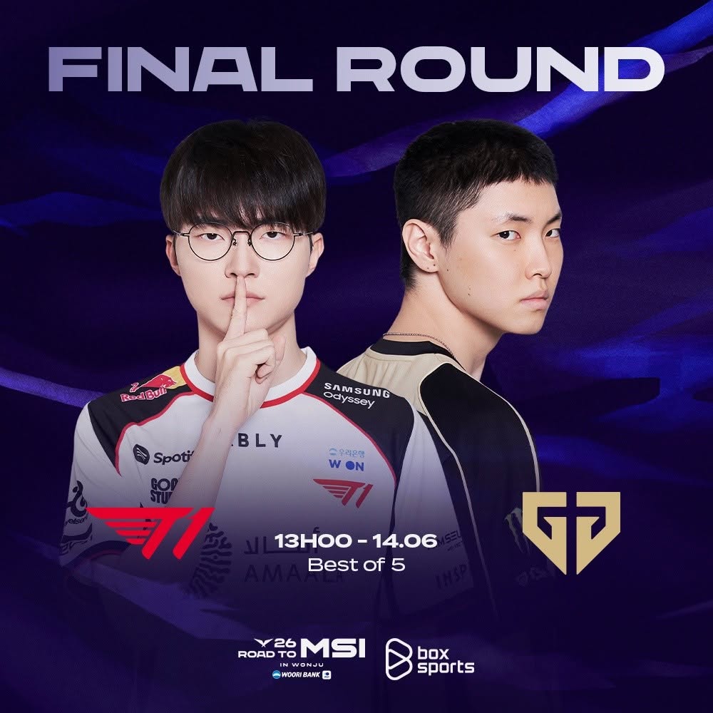 Trận đấu quyết định tấm vé cuối cùng đi MSI 2026 của LCK