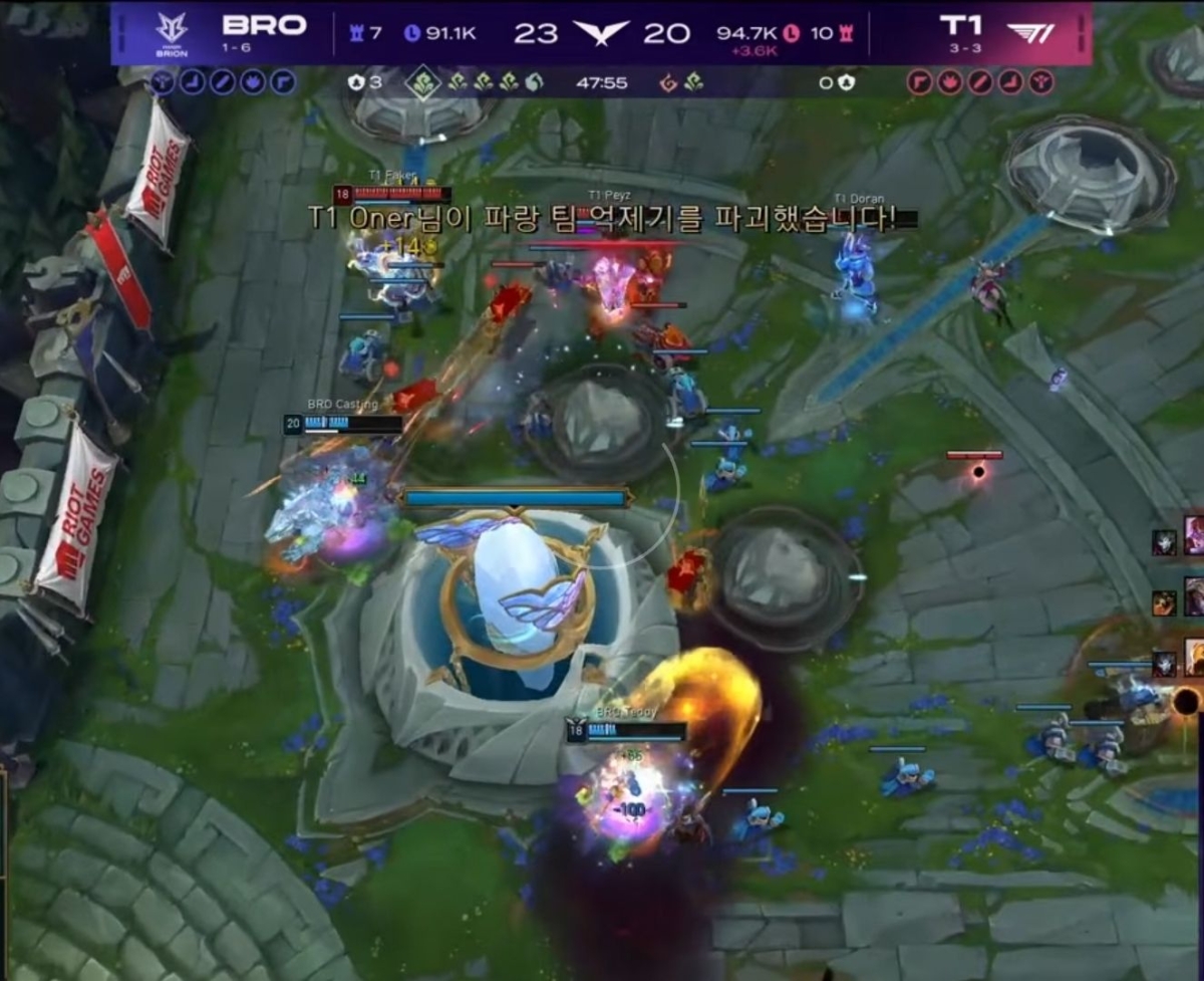 T1 dẫn trước BRO với trận đấu dài nhất LCK 2026 tính tới hiện tại