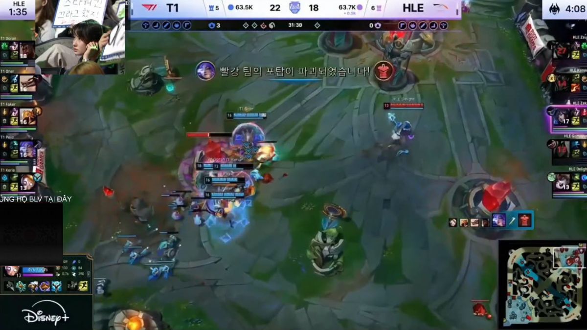 T1 lật kèo thành công ở game 3